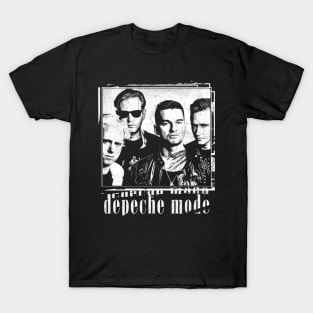 Depeche Mode -- Original Retro Fan Art Design T-Shirt